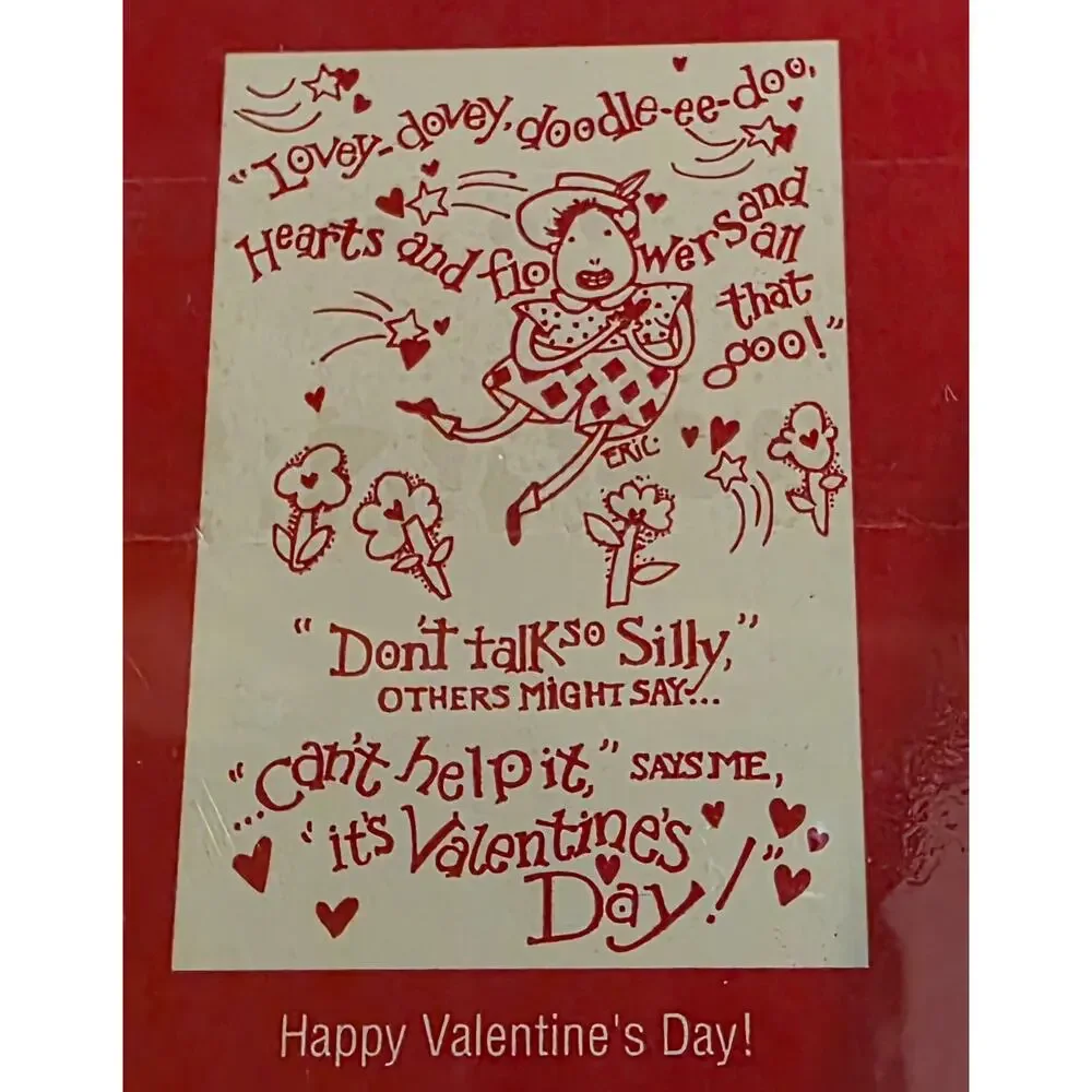 Hallmark Silly Valentine's Day cards NIB Vintage